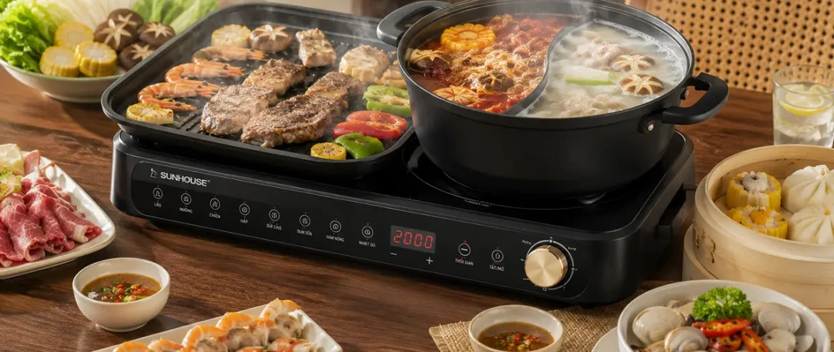 Bếp điện đa năng là gì? Có đáng mua cho gia đình?