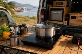 Bếp từ sử dụng trên xe camping