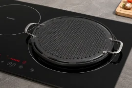 Vỉ nướng đặt trên bếp từ