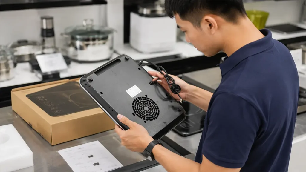 Kiểm tra bếp từ giá rẻ trước khi mua