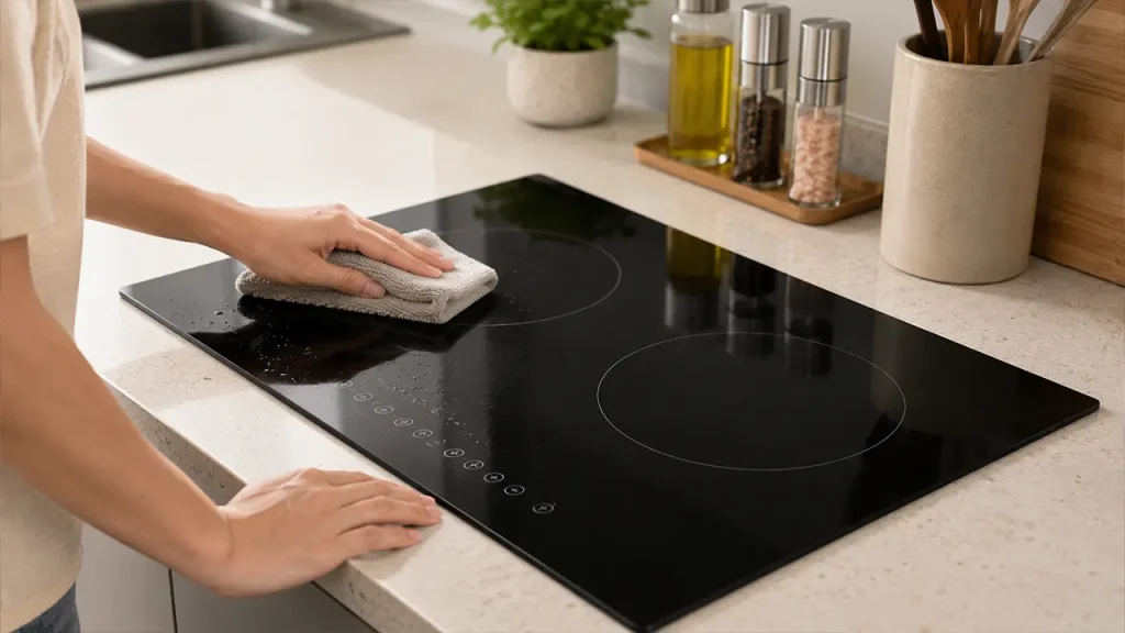 Vệ sinh và bảo quản bếp từ đôi